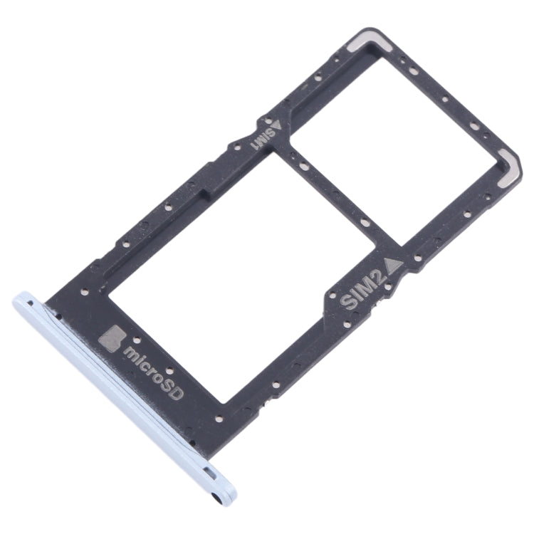 Original SIM Card Tray for HTC U20 5G + SIM/Micro SD Card Tray (White) - Replacement Part, Fully Compatible