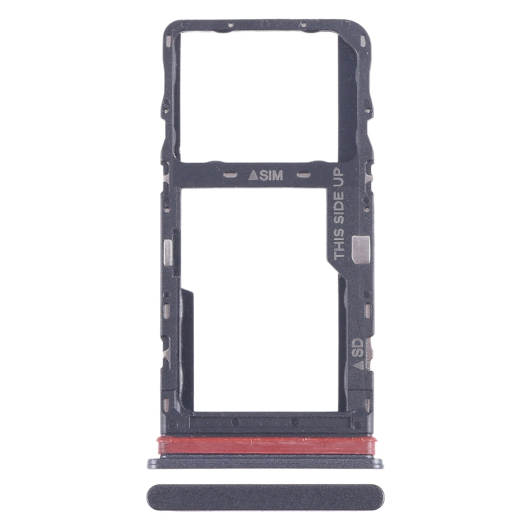 TCL Stylus 5G T779W SIM & Micro SD Card Tray Replacement (Grey) - Perfect Fit, Quality Checked
