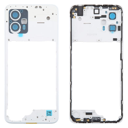 Motorola Moto G23 White Original Middle Frame Bezel Plate Replacement - Quality Checked Component