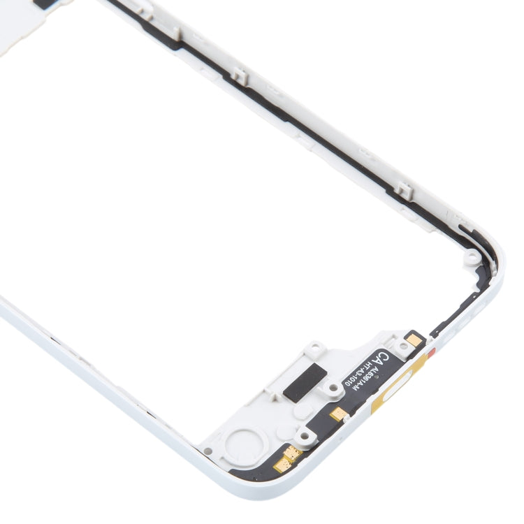 Motorola Moto G23 White Original Middle Frame Bezel Plate Replacement - Quality Checked Component