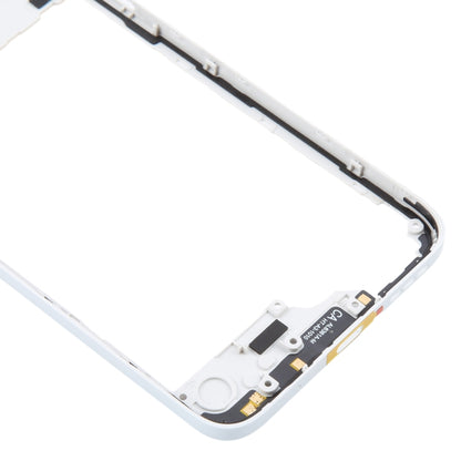 Motorola Moto G23 White Original Middle Frame Bezel Plate Replacement - Quality Checked Component