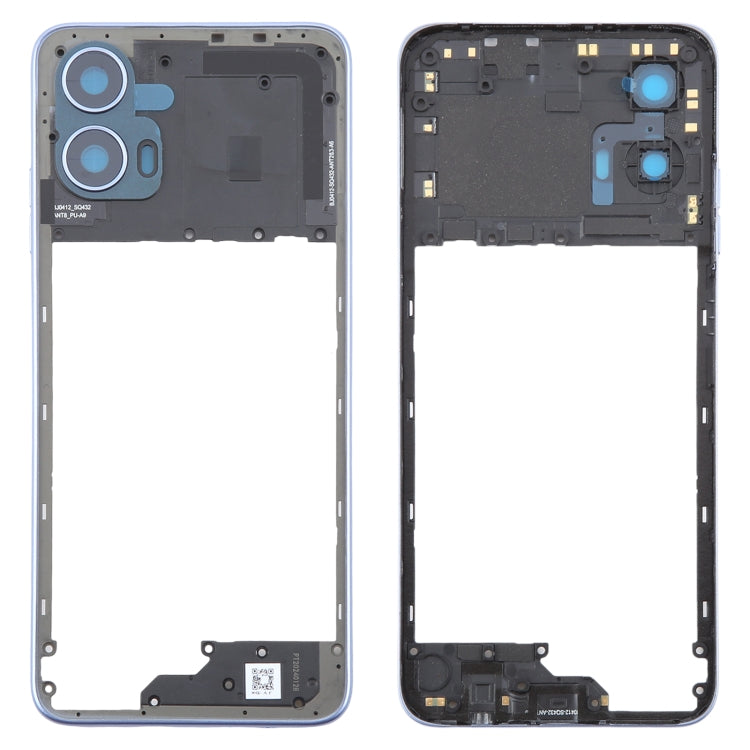 Motorola Moto G34 Original Purple Middle Frame Bezel Plate Replacement - Quality Checked Part
