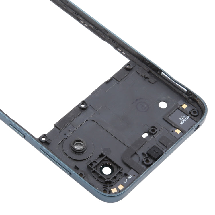 Original Middle Frame Bezel Plate for Motorola Moto E13 (Green) - Perfect Replacement Part
