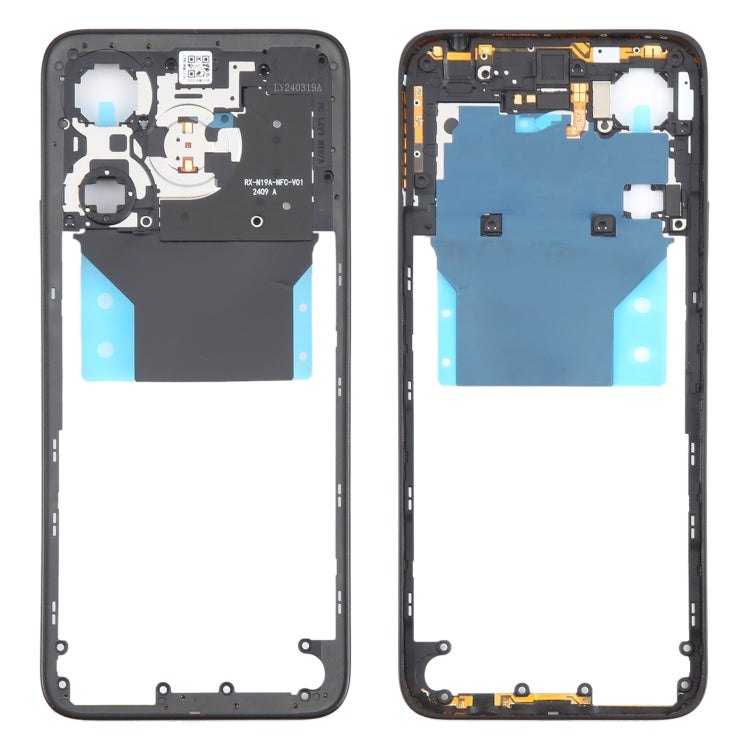 Xiaomi Redmi 13 4G Black Original Middle Frame Bezel Plate Replacement - Compatible & Quality Checked