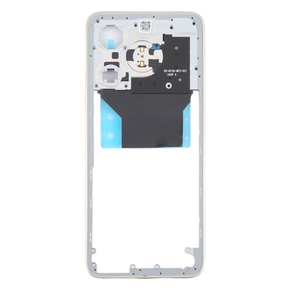 Original Gold Middle Frame Bezel Plate Replacement for Xiaomi Redmi 13 4G - Quality Checked Part