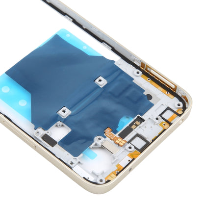 Original Gold Middle Frame Bezel Plate Replacement for Xiaomi Redmi 13 4G - Quality Checked Part