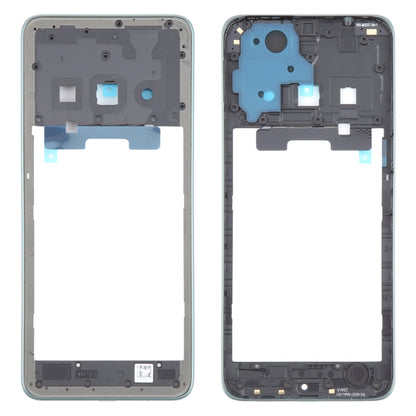 Original Green Middle Frame Bezel Plate Replacement for Xiaomi Redmi A3 - Quality Checked & Fully Compatible