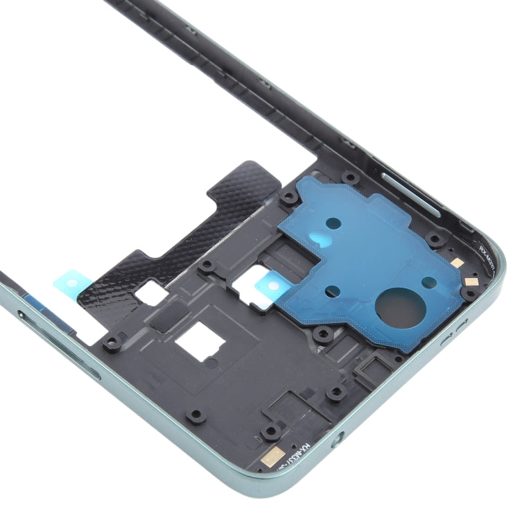 Original Green Middle Frame Bezel Plate Replacement for Xiaomi Redmi A3 - Quality Checked & Fully Compatible