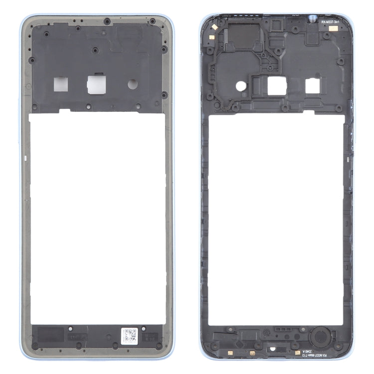 Genuine Blue Middle Frame Bezel Plate Replacement for Xiaomi Redmi A3 - Quality Checked, Fits Perfectly