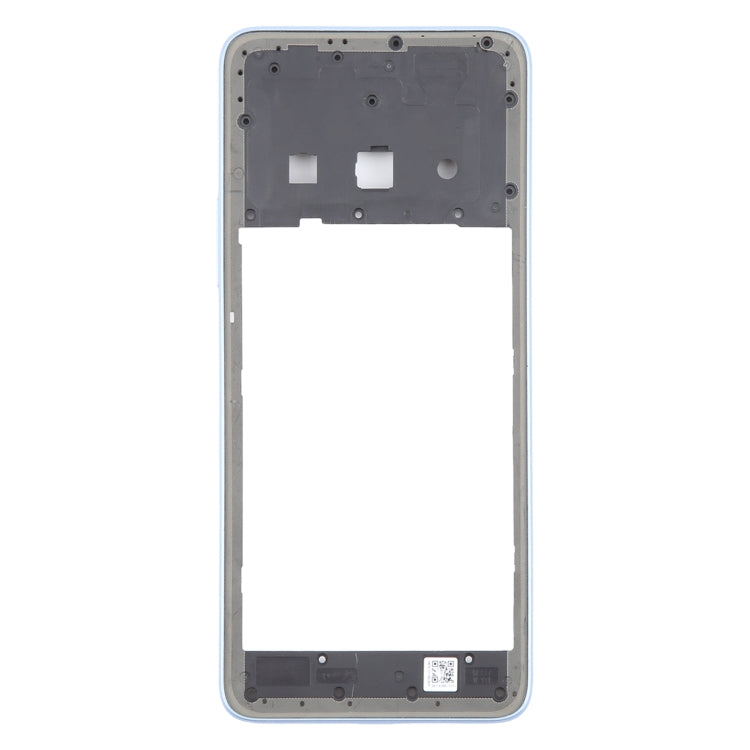 Genuine Blue Middle Frame Bezel Plate Replacement for Xiaomi Redmi A3 - Quality Checked, Fits Perfectly