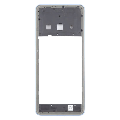 Genuine Blue Middle Frame Bezel Plate Replacement for Xiaomi Redmi A3 - Quality Checked, Fits Perfectly