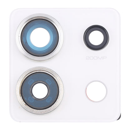 Xiaomi Redmi Note 13 Pro 5G White Back Camera Lens Frame - Replacement Part for Broken Lens