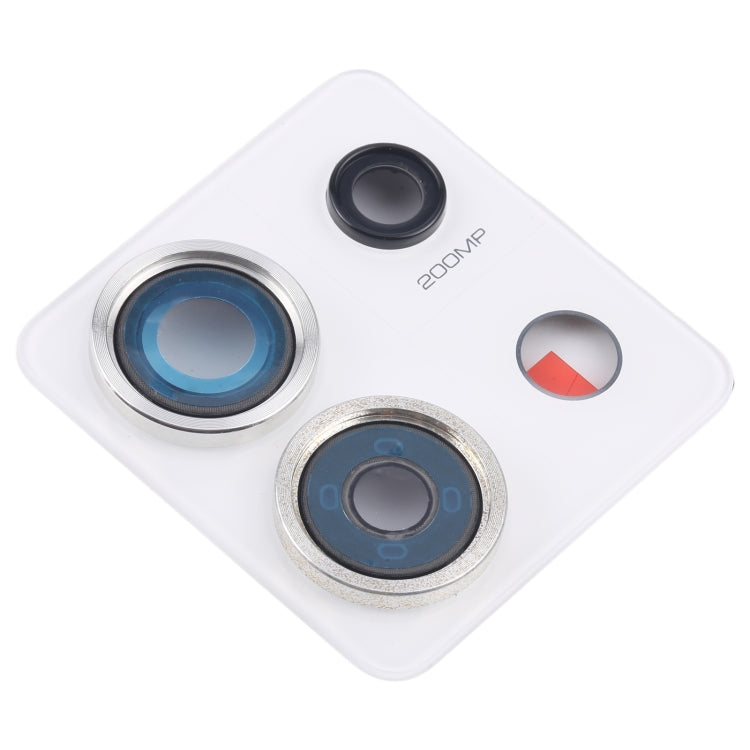 Xiaomi Redmi Note 13 Pro 5G White Back Camera Lens Frame - Replacement Part for Broken Lens