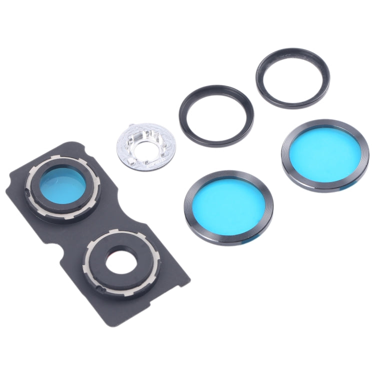 Xiaomi Redmi Note 13 Pro+ Replacement Back Camera Lens Frame (Black) - Perfect Fit, Professional Installation Recommended