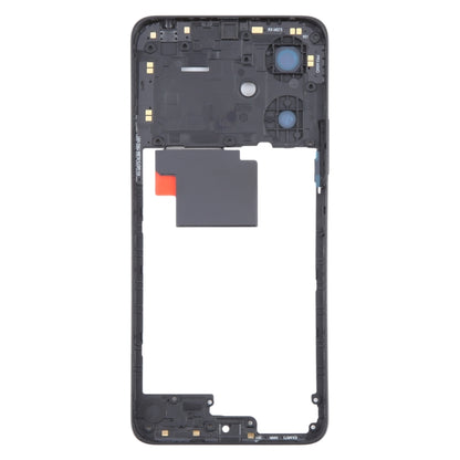 Original Black Middle Frame Bezel Plate Replacement for Xiaomi Poco M6 - Quality Checked