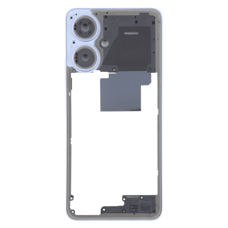 Original Purple Middle Frame Bezel Plate Replacement for Xiaomi Poco M6 - Quality Checked Part