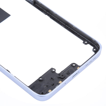 Original Purple Middle Frame Bezel Plate Replacement for Xiaomi Poco M6 - Quality Checked Part