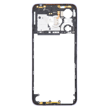 Xiaomi Redmi 13 4G Original Purple Middle Frame Bezel Plate - Replacement Part for Damaged Bezels