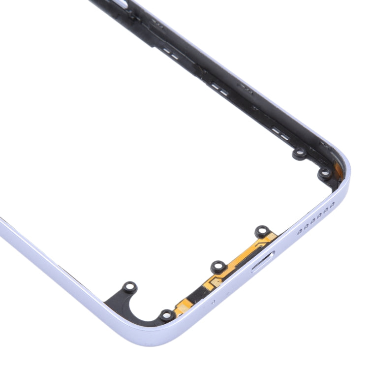 Xiaomi Redmi 13 4G Original Purple Middle Frame Bezel Plate - Replacement Part for Damaged Bezels