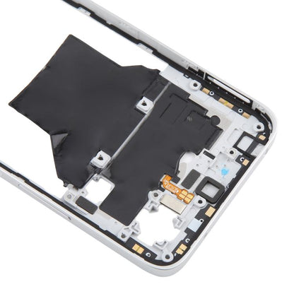 Xiaomi Redmi Note 13R Original Silver Middle Frame Bezel Plate Replacement - Quality Checked, Perfect Fit