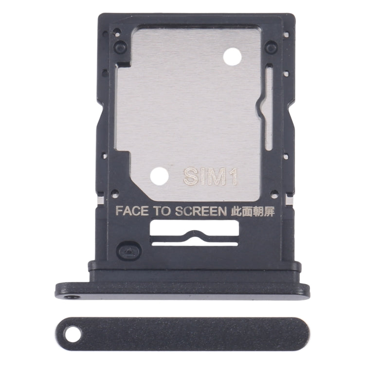 Original SIM Card Tray for Xiaomi Redmi Note 13 4G (Black) - Includes SIM/Micro SD Card Tray Replacement