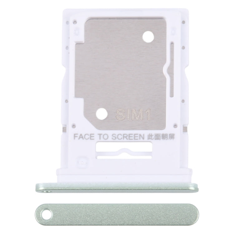 Original SIM Card Tray for Xiaomi Redmi Note 13 4G (Green) + SIM/Micro SD Card Tray Replacement