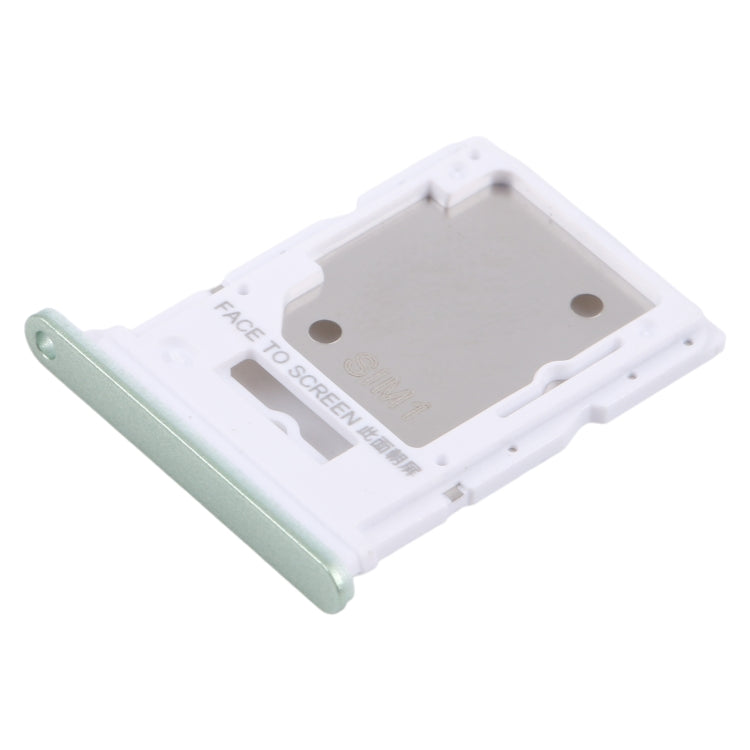 Original SIM Card Tray for Xiaomi Redmi Note 13 4G (Green) + SIM/Micro SD Card Tray Replacement