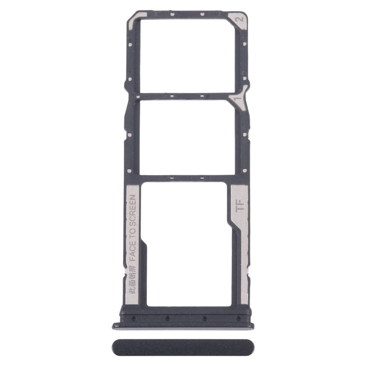 Xiaomi Redmi 13R Original SIM Card Tray Set - Includes SIM & Micro SD Card Trays (Black)