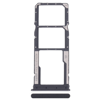 Xiaomi Redmi 13R Original SIM Card Tray Set - Includes SIM & Micro SD Card Trays (Black)