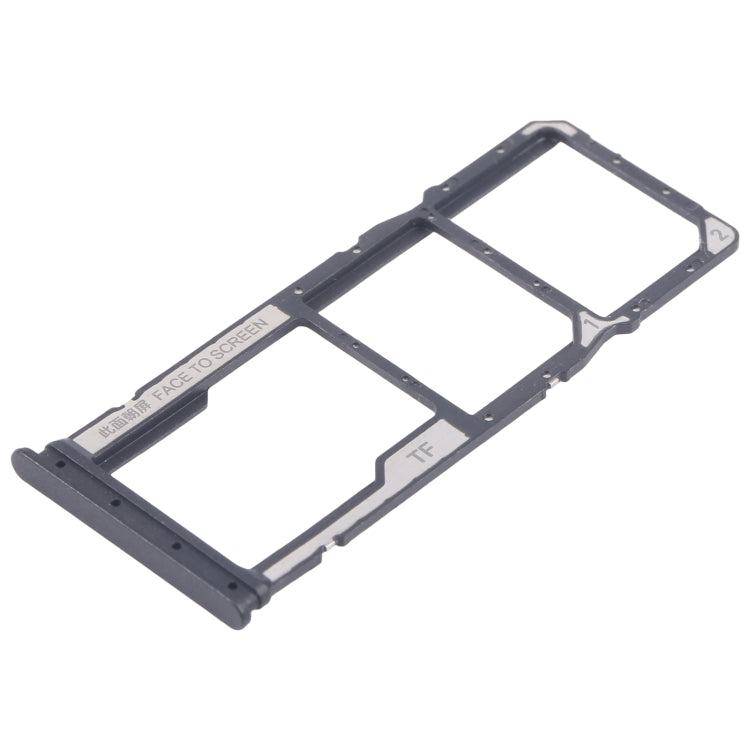 Xiaomi Redmi 13R Original SIM Card Tray Set - Includes SIM & Micro SD Card Trays (Black)