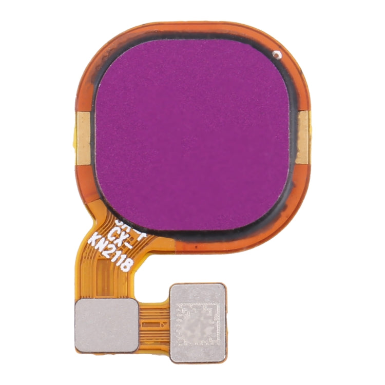 Infinix Hot 8 Original Fingerprint Sensor Flex Cable Replacement Part (Purple) - Professional Installation Recommended