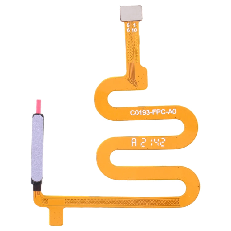 Infinix Note 10 X693 Original Pink Fingerprint Sensor Flex Cable Replacement Part - Professional Installation Recommended