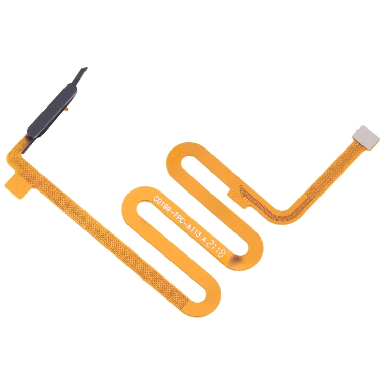 Infinix Zero 8 X687 Original Black Fingerprint Sensor Flex Cable Replacement Part - Professional Installation Recommended