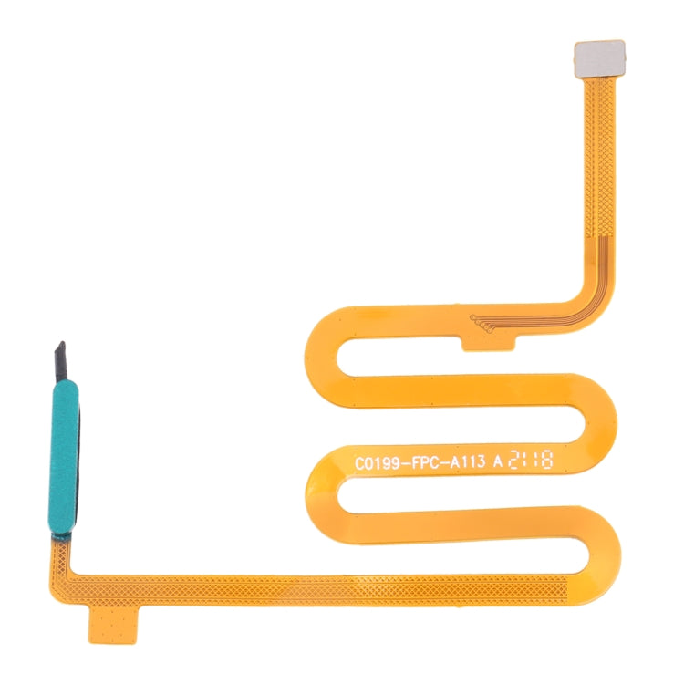 Infinix Zero 8 X687 Original Fingerprint Sensor Flex Cable Replacement Part (Green) - Professional Installation Recommended
