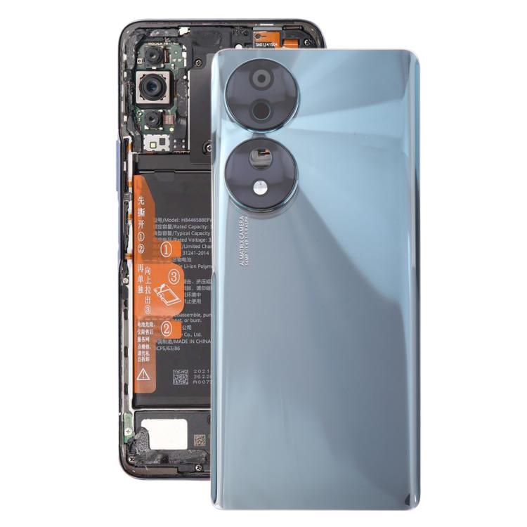 Honor 70 Green Battery Back Cover with Camera Lens Frame - Replacement Housing for Repair