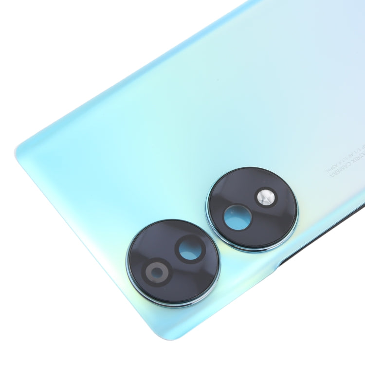 Honor 70 Back Cover Replacement with Camera Lens Frame (Blue) - Durable, Fully Compatible, Professional Installation Recommended