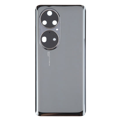 Huawei P50 Pro Black Battery Back Cover with Camera Lens Frame Replacement - Compatible & Ready to Install