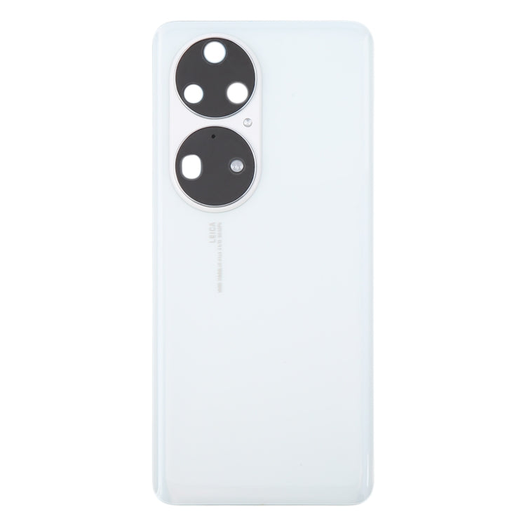 Huawei P50 Pro White Battery Back Cover with Camera Lens Frame - Replacement Housing for Perfect Fit
