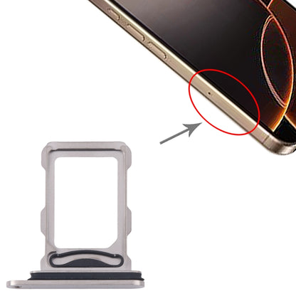 iPhone 16 Pro SIM Card Tray Replacement (Titanium Colour) - Compatible, Checked & Fully Functional