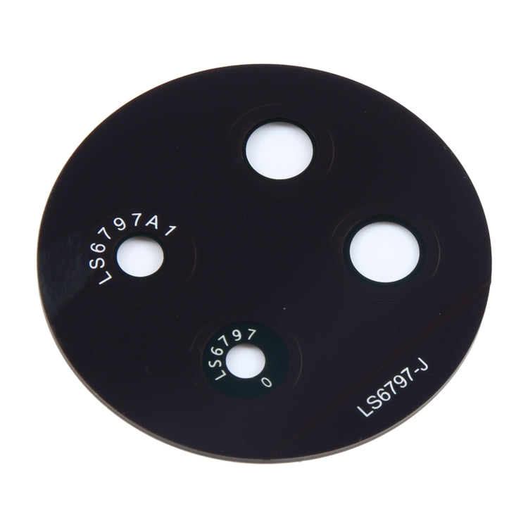 Original Back Camera Lens for Realme 13 Pro+ (Black) - 10pcs Replacement for Cracked/Damaged Lenses
