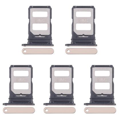 Infinix Zero 30 5G SIM Card Tray Set - 5pcs Gold Replacement Trays for Seamless Compatibility