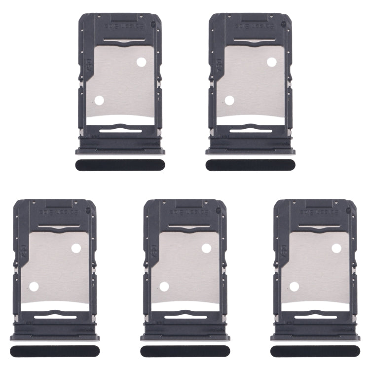 Infinix Note 30 X6833B SIM Card Tray Set (5pcs) - Includes SIM & Micro SD Card Trays (Black)