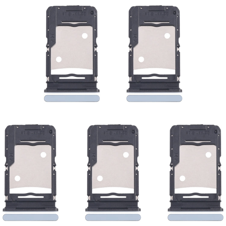Infinix Note 30 X6833B SIM Card Tray Set - 5pcs (Blue) Including SIM & Micro SD Card Trays