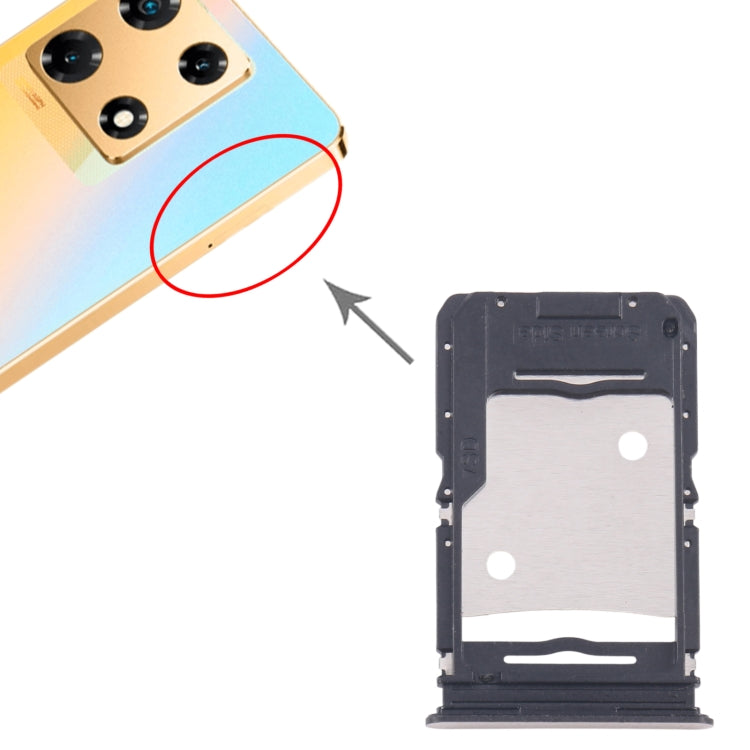 Infinix Note 30 Pro X678B Gold SIM Card Tray Set (5pcs): Micro SD & SIM Card Trays for Replacement