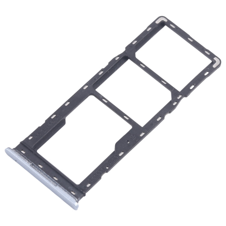 Infinix Smart 8 Pro X6525 - 5pcs SIM Card Tray & Micro SD Card Tray Set (Silver) for Replacement
