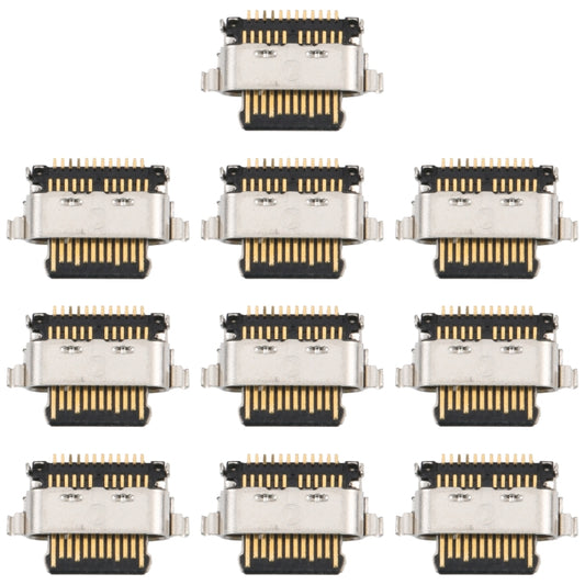 10 Pack Charging Port Connector for Motorola Moto G60 / G60s - Replace Broken Parts, Professional Installation Recommended
