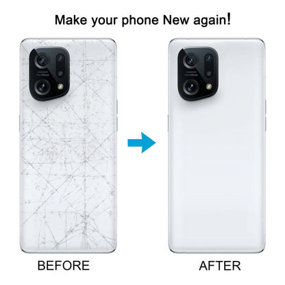 OEM Blue Back Cover Replacement for OPPO Find X5 - Perfect Fit, Quality Checked, Professional Installation Recommended