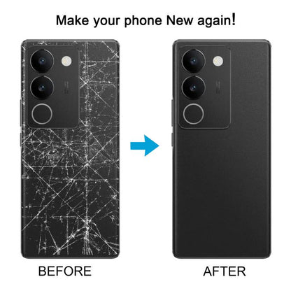 OEM Black Back Cover Replacement for vivo V29 - Fits Perfectly, Professional Installation Recommended