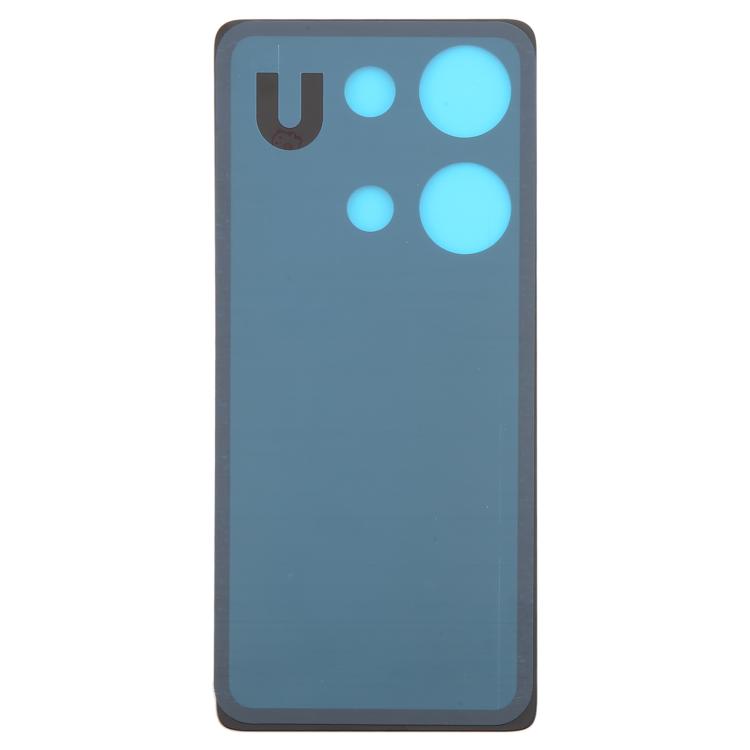 OEM Back Cover for Xiaomi Redmi Note 13 Pro 4G (Black) - Replacement Battery Housing, Compatible & Checked