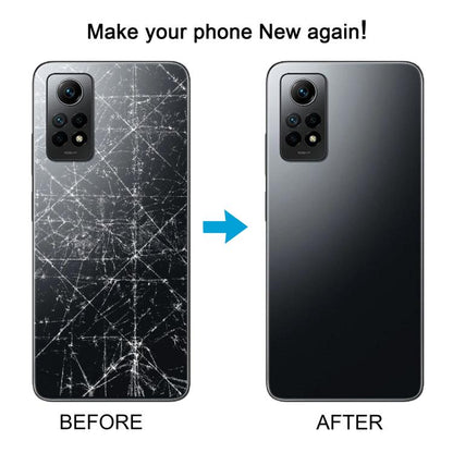 Light Blue OEM Back Cover Replacement for Xiaomi Redmi Note 12 Pro 4G - Perfect Fit & Quality Checked